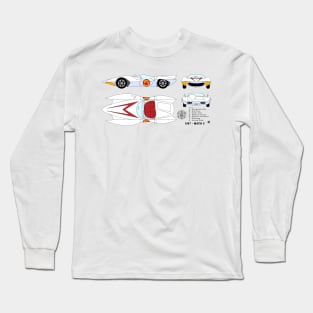 Mach 5 Blueprint 1967 Long Sleeve T-Shirt